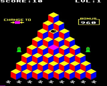 Pyramid Painter (1984)(Thor)[h TSTH][E00DFS] screen shot game playing